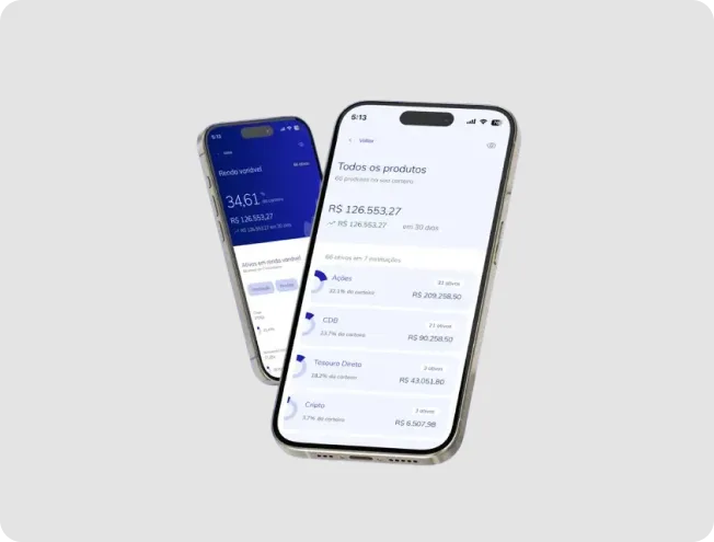 Telas do app da B3: extrato e notícias personalizadas para o investidor